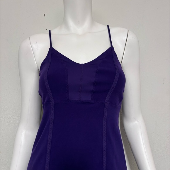 Lululemon Purple Patience Cross Back Athletic Tank Top Women's Size S - Picture 2 of 5